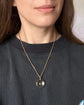 VICTORIAN ROCK CRYSTAL & 15CT GOLD POOL OF LIGHT SPHERE PENDANT