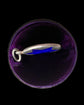 20TH CENTURY BLUE GUILLOCHE STAR PENDANT