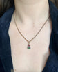 ANTIQUE GEM SET FLY PENDANT