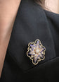 VICTORIAN DIAMOND STAR PENDANT/BROOCH