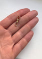 VICTORIAN 9CT GOLD DOUBLE DOG CLIP