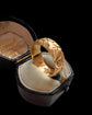 ANTIQUE CHUNKY ‘IVY & ROSE’ MOTIF 18CT GOLD RING