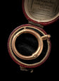 LARGE FRENCH 18CT GOLD BOLT RING
