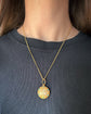 VICTORIAN 15CT GOLD & TURQUOISE LOCKET