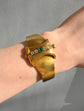 VICTORIAN EMERALD & DIAMOND BANGLE