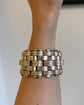 VICTORIAN SUPER CHUNKY SILVER BRACELET