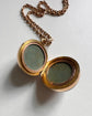 VICTORIAN BANDED AGATE SPHERE LOCKET