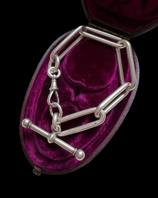VICTORIAN SUPER CHUNKY PAPERCLIP BRACELET / CHAIN EXTENDER
