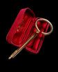 VINTAGE LARGE 9CT GOLD KEY PENDANT