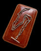 ANTIQUE SILVER TROMBONE ALBERT CHAIN