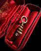 ANTIQUE 15CT GOLD & DIAMOND SNAKE PENDANT