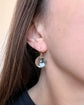 VICTORIAN HIGH CARAT GOLD POOL OF LIGHT EARRINGS