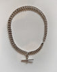 ANTIQUE CHUNKY SILVER CURB CHAIN
