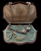 19TH CENTURY SILVER EQUESTRIAN ALBERTINA CHAIN