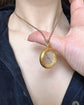 A SUPERB ANTIQUE 18CT GOLD COMPASS PENDANT