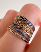 19TH CENTURY COILED SNAKE RING
