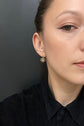 ANTIQUE DIAMOND & 15CT GOLD HORSESHOE EARRINGS