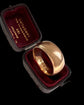 EDWARDIAN HEAVY 18CT GOLD BAND RING