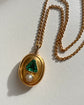 ANTIQUE EMERALD PENDANT