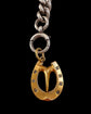 VICTORIAN 18CT GOLD & DIAMOND HORSESHOE PENDANT