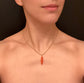 (SALE) EARLY 19TH CENTURY CARVED CORAL AMPHORA URN PENDANT