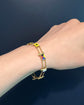 20TH CENTURY ACROSTIC MARATIME SIGNAL FLAG ‘ELIZABETH’ BRACELET