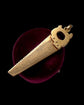 VINTAGE 18CT GOLD SAW PENDANT