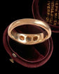 VICTORIAN 18CT GOLD THREE STONE DIAMOND RING
