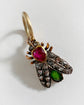 ANTIQUE GEM SET FLY PENDANT