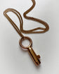 VICTORIAN 9CT GOLD BRAMAH KEY PENDANT