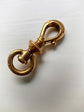 19TH CENTURY SMALL FRENCH 18CT GOLD TWIST DOG CLIP