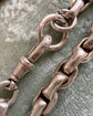 ANTIQUE SILVER CHUNKY BELCHER CHAIN
