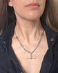ANTIQUE SILVER FANCY PAPERCLIP CHAIN