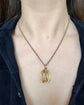 VICTORIAN 15CT GOLD HORSESHOE & NAIL FOLDING BUTTON HOOK