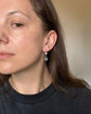 EARLY 19TH CENTURY LIGHT BLUE PASTE DOUBLE DROP EARRINGS