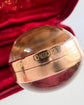 ANTIQUE ROCK CRYSTAL & 9CT GOLD SPHERE LOCKET
