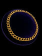 VICTORIAN 18CT GOLD OPEN CURB CHAIN NECKLACE