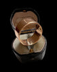 SUPER WIDE 18CT GOLD ANTIQUE CIGAR BAND RING
