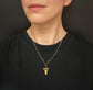 VICTORIAN 18CT GOLD ACORN PENDANT