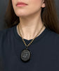 VICTORIAN HUGE WHITBY JET LOCKET