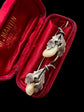 VICTORIAN STAG TOOTH EARRINGS