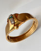 VICTORIAN EMERALD & DIAMOND BANGLE
