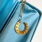 VICTORIAN 15CT GOLD HORSESHOE PENDANT