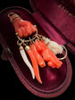 19TH CENTURY CORAL HAND PENDANT