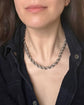 ANTIQUE CHUNKY SILVER ROPE TWIST CHAIN
