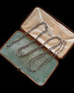 ANTIQUE FINE SILVER PAPERCLIP LINK GAURD CHAIN