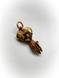 GEORGIAN 15CT GOLD HAND CLASP / PENDANT