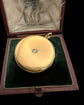 VICTORIAN 18CT GOLD & DIAMOND LOCKET PENDANT