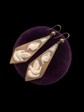 VICTORIAN ‘LOVE BIRD’ SHELL CAMEO EARRINGS
