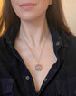 VICTORIAN ROCK CRYSTAL & SILVER POOL OF LIGHT / SPHERE PENDANT